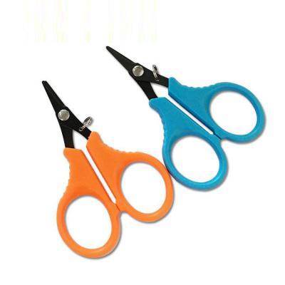 China Fishing Hot Sale Fishing Scissors With Titanium Coating Line Cutters For Fishing Accessories Scissors For Fishing for sale