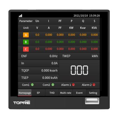 China OEM 3 phase 4G power energy Analyzer Electrical Network Analyzer Power meter Energy Quality Meters embedded installation for sale