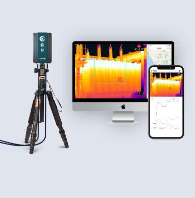 中国 Digital Display high temperature thermography Measuring tool Industrial Thermal Imaging Camera 販売のため