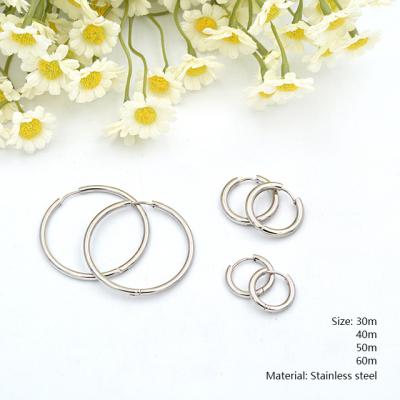 China 2022 Tendy factory wholesales cheap earrings stainless steel jewelry 18K gold earings for women jewelry gifts for sale