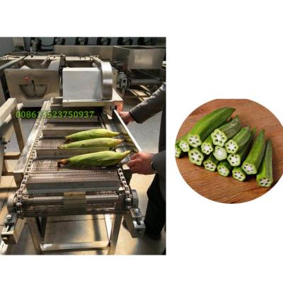 China vegetable root tail vegetable cutting machine/celery cutting machine for sale