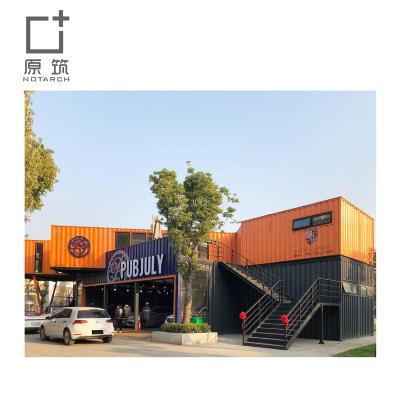 China 2019 New Parking Lot Container House Modular Home / Office Prefab Container Homes Kit for sale