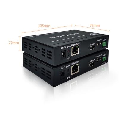 China Multi screen display hdmi 4K audio supplement LAN supplement 70M Hdmi Over Ethernet Hot Selling Video Supplement for sale