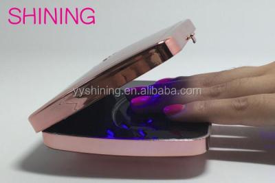 China Hot Sale LED Nail Lamp 6w LED Nail Lamp 6w SHINING Battery Mini UV NAIL LAMP LED A12 for sale