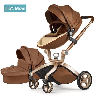 China 3 in 1 aluminum alloy hot mum baby stroller travel system pram stroller accessories cafe for sale