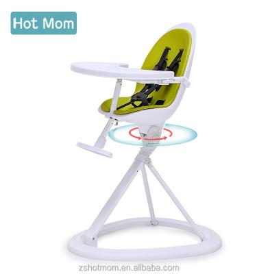 China Adjustable Hot Referee Chair 360 Rotating Baby Mom Tray One Click Folding Removable Chair for sale