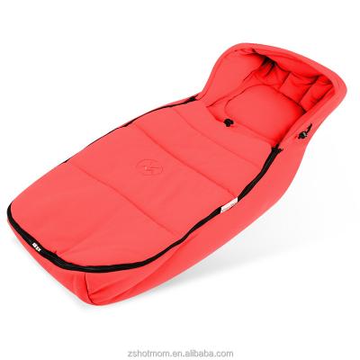 China Keep Mommy Baby Stroller Accessories Sleeping Bag Warm Warm Sleep Sant Fleabag Red for sale