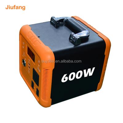 China Remote Control Power Station 600W 500W 200W Fast Solar Backup Lithium Generator Camping 601Wh Charging 110V 220V Power Station for sale