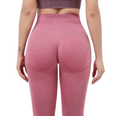 China Workable Yoga Wais Fitness Breathable Leggings High Thighs Extrude Media Correr Ropa Para Hacer Ejercicio De Mujer de Licras Deportivas for sale