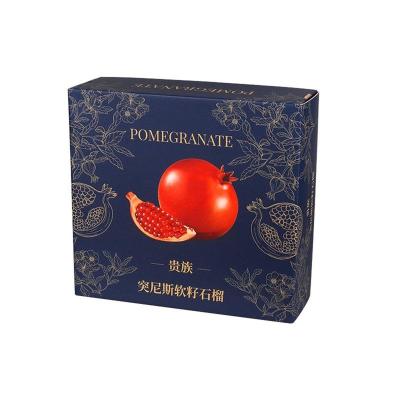 China 2021 Hot Selling Paper Box Gift Packaging Materials Fruit Box Recycled Custom Printing Corrugated Fruit Gift Box for sale