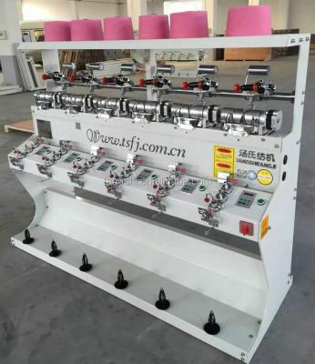 China For wire rewinding from cone to con good performance high speed semi-automatic small winding machine type of cone for sale