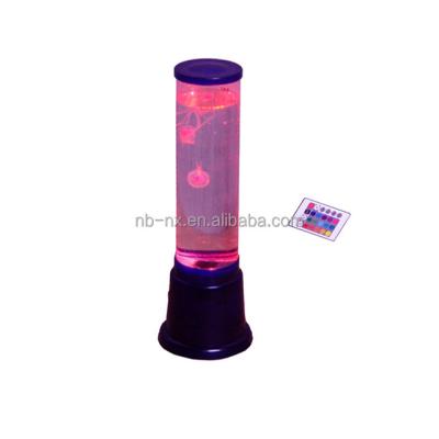 China Plastic Led Color Changing Jellyfish Mood Lamp With Remote Control for sale