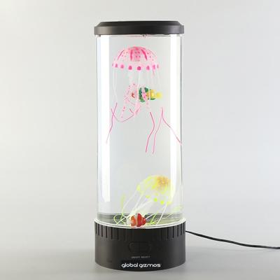 China Sustainable LED Fantasy Jellyfish Lamp Round With Vibrant Color Changing Light Effect Ultimate Big Sensory Synthetic Jelly Fish Tank for sale