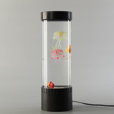 China Viable Jellyfish Lamp With Color Changing Mini Aquarium Night Light Romantic Light-Artificial Gifts For Women Men Kids for sale