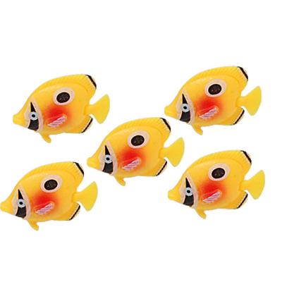 China 4cm Fish Tank Colorful Artificial Plastic Decor Fish Tank Bubble Fish Aquarium Lamp Home Gift PF for sale