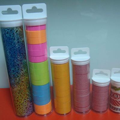 China petg packaging tube with low price food safe transparent PETG packaging tube with custom logo printed for sale