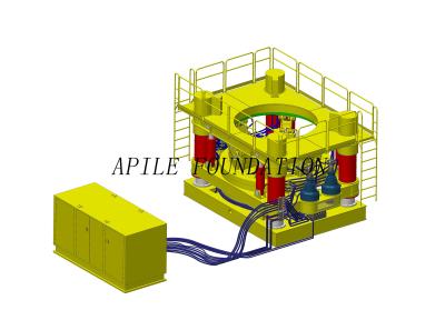 China pila secante de 800m m Dia Hydraulic Casing Rotator For en venta