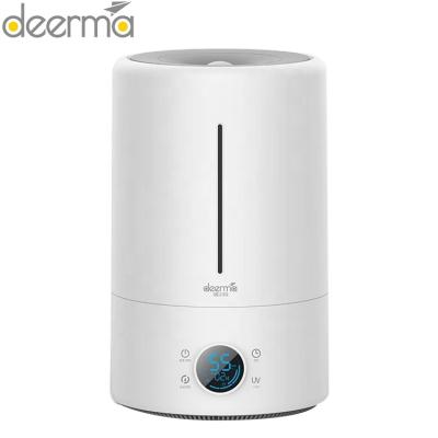 China Original Hotel LED Lamp 5L Large Capacity Household Baby Bedroom UV Desk Muffle Aroma Deerma Ultrasonic Air Purifying Humidifier for sale