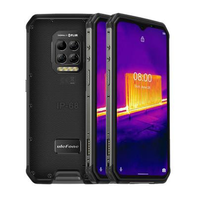 China FLIR Waterproof Dual Armor 9 Androiad 10 128GB Smartphone Helio P90 6600mAh 64MP Rugged Mobile Phone SIM Card Ulefone Thermal Imaging Camera for sale