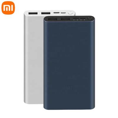 China New Boost 10000mAh Portable Support Charging Powerbank MI Xiaomi Power Bank 3 Dual USB Port 18W Fast Ultra-thin Fast Charging Original for sale