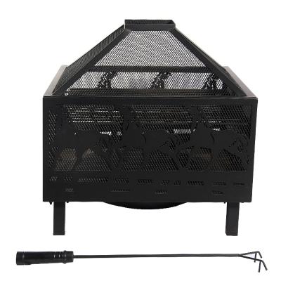 China Easily Assembled Time Slow Down Amazon Home Dining Quadruped Part Barbed Wire Barbecue Heating Indoor & Outdoor Dual Function Roasting Stove for sale