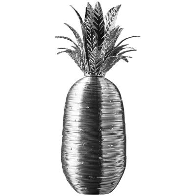 China Amazon Handmade Wholesale Slow Creative Gift Home Decorative Modern Times Ornament TS-NYH806600 Pineapple Decoration Resin Plating Crafts for sale