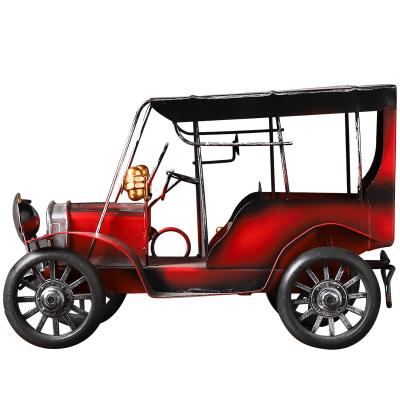 China Home Decorative Ornament TS-BJ181059 Chinese Style Vintage Car Decoration Iron Crafts Modern Times Amazon Handmade Slow Wholesale Creative Gift for sale