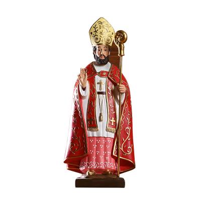 China 1pcs Minimalist Time Slow Resin Opens Luxury King Royal Family Statue Church Decor Accessories Religious Home Office Indoor Gift Sculpture for sale