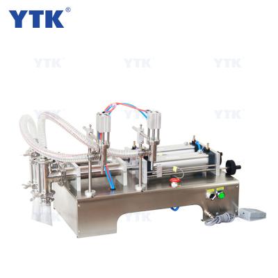 China YTK 3000ml Juice Milk Purified Water Bottling Pneumatic Food Liquid Filling Machine for sale