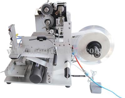 China CLOTHING labeling machine outdoor labeler LT-60 for flat surface for sale