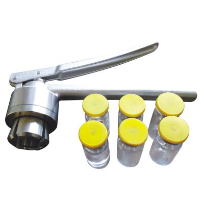 China Beverage Glass 13mm 15mm Tool 20mm 15mm Vial Manual Crimping and Manual Capping Machine Crimper and Manual for sale