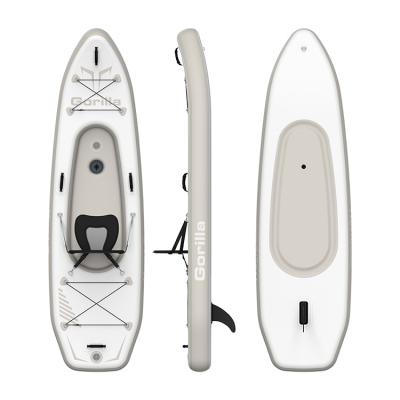 China Rigid Inflatable Boat Kayak in PVC Inflatable Rowing Boat Actions 2 Person Kayak Inflatable Kayak Paddle Boat for Sale for sale