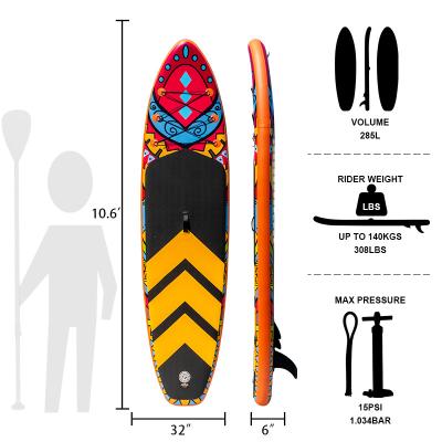 China Factory sale aluminum paddle board SUP ODM inflatable surfboard paddle board for waterplay for sale