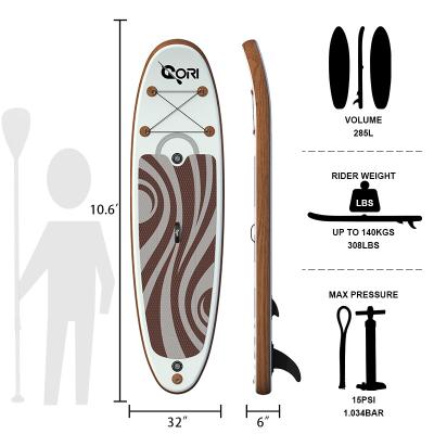 China Aluminum Inflatable SUP Board Inflatable Surfboard RTS Surf China Inflatable Paddle Board for sale