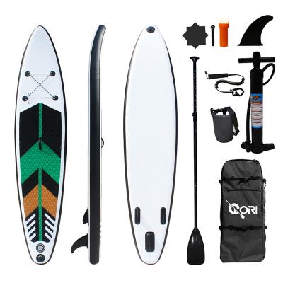 China Factory Sale Aluminum Inflatable Paddle SUP Board PVC Surfboard Stand Up Paddle Board For Water Sports for sale