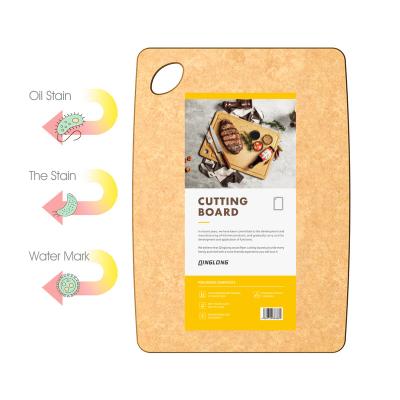 China Large Size Disposable Wood Fiber Cutting Board Qinglong Kitchen XXL Hot Selling Multi Function for sale