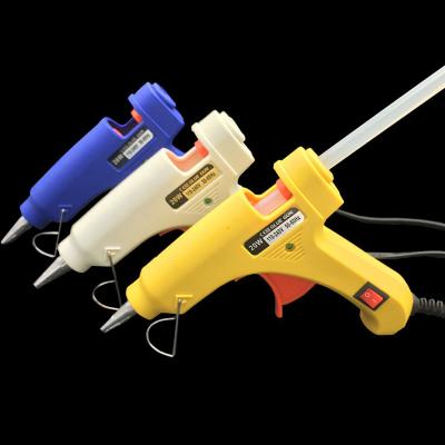 China Professional Heat Quikly Bwear 20w Hot Melt Glue Gun For DIY Crafts for sale