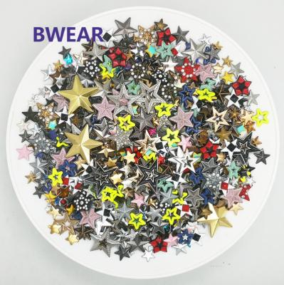 China Garment Luxury Decorative Aluminum Copper Resin Hotfix Star Zinc Alloy Studs, Pop Rivets for sale