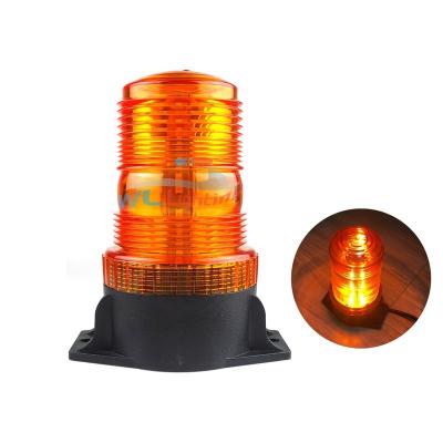 China PC DC10-30V 18watts Amber Color Led Beacon Lamp Truck Warning Lights Safety Forklift Light for sale