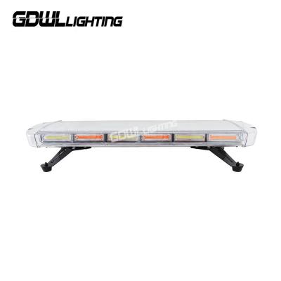 China 30 inch COB strobe light bar 30 inch roof mount recovery tow truck flash lightbar car warning strobe 75x22.5x12cm for sale