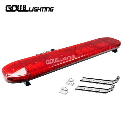 China 104LED Emergency Warning Light Bar Recovery Rescue Beacon Light Flashing Wrecker LightBar 150x30x12cm for sale