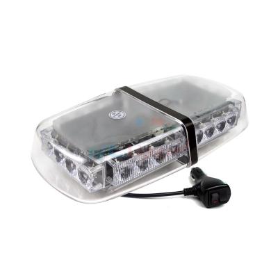 China High Intensity Mini Strobe Mini 24 LEDs 12-24V Magnetic LED Lightbars Vehicle Emergency Safety Top Roof Warning Lightbar for sale