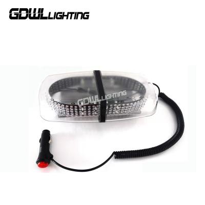 China 20W Lighting System Top Auto Roof LED Lightbar 240 Led Car Truck LED Warning Flashing Mini Light Bars for sale