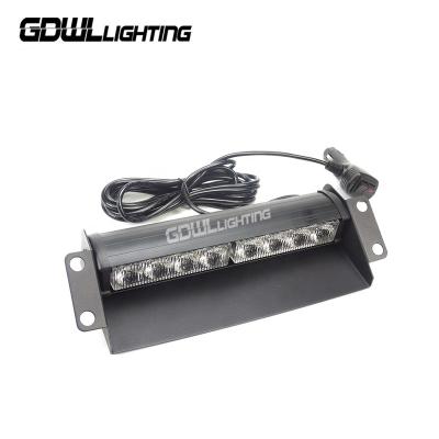 China WL 12v/24v Led Rig Warning Dash Light Led 8W Led Lightbar LED Deck Visor Lightbar 28.5x10x5.5cm for sale