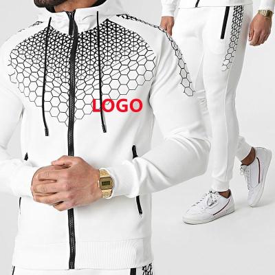 China New Design Breathable Fashion Jogging Sweatsuits Sportswear 2 Piece Jogger Tracksuit For Men for sale