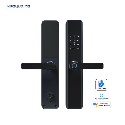 China Aluminum Alloy Smart Waterproof TTlock APP Card Desk Time Attendance Access Control Card Reader with Doorbell for sale