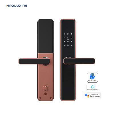 China Aluminum Alloy Factory Wholesale Price Digital Rfid Password Handle Fingerprint Keyless Hotel Door Lock for sale