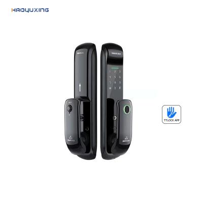 China Tuya Life Wifi Fingerprint Scanner Password Aluminum Alloy Smart Lock Smart Wifi Digital Smart Lock App Tuya Biometric Lock for sale