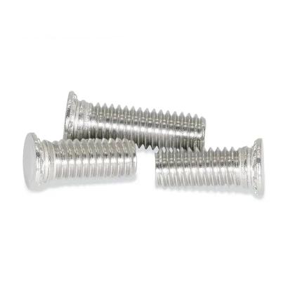 China Professional Custom Stainless Steel M2 M3 M4 M5 M6 M8 M10 M12 Stainless Steel Iron Compression Rivets Flat Head Screws Round Bolts for sale