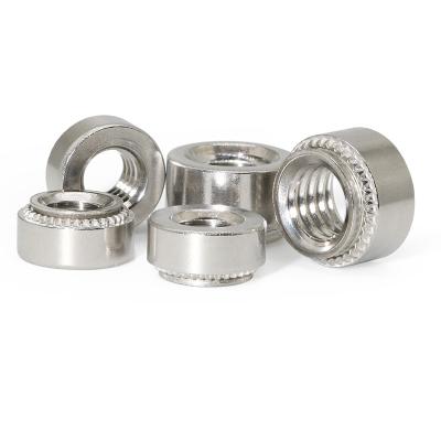 China M2 M3 M4 M5 M6 M8 M10 Heavy Industry 304 Stainless Steel Press Fit Nut Pressure Rivet Nut Self-Hook Nuts for sale